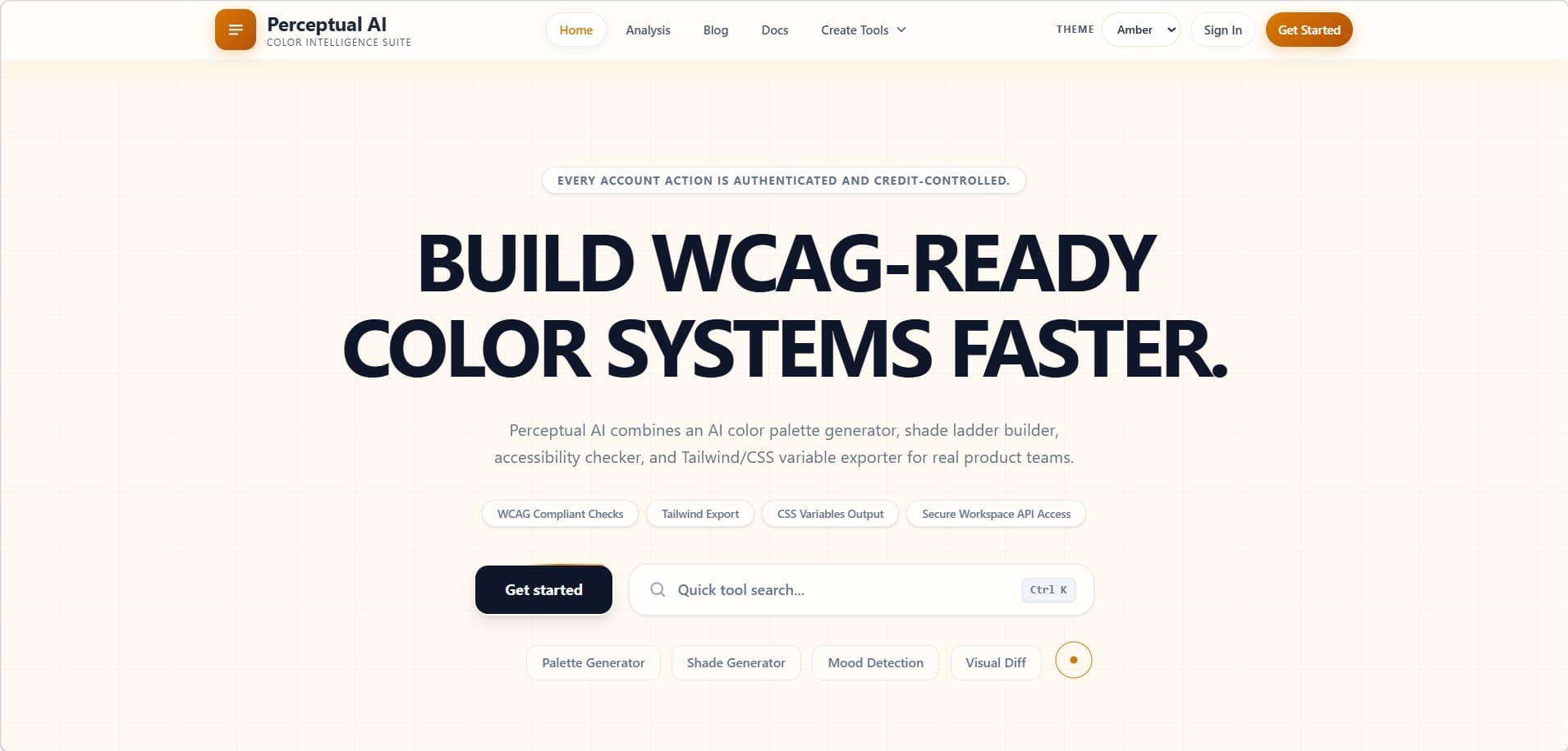 Perceptual AI Color Suite